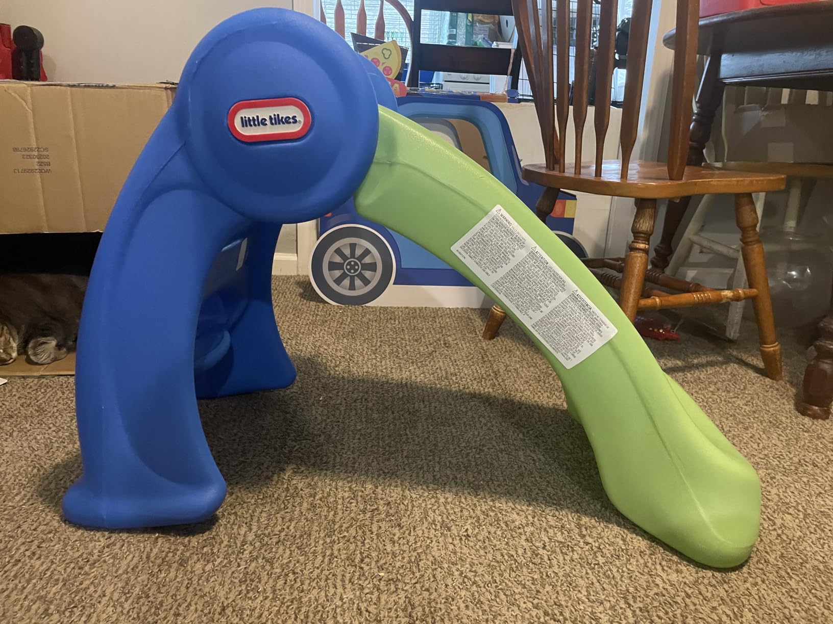 Little Tikes Junior Play Slide Green/Blue, 5 ft or less customer photo 1