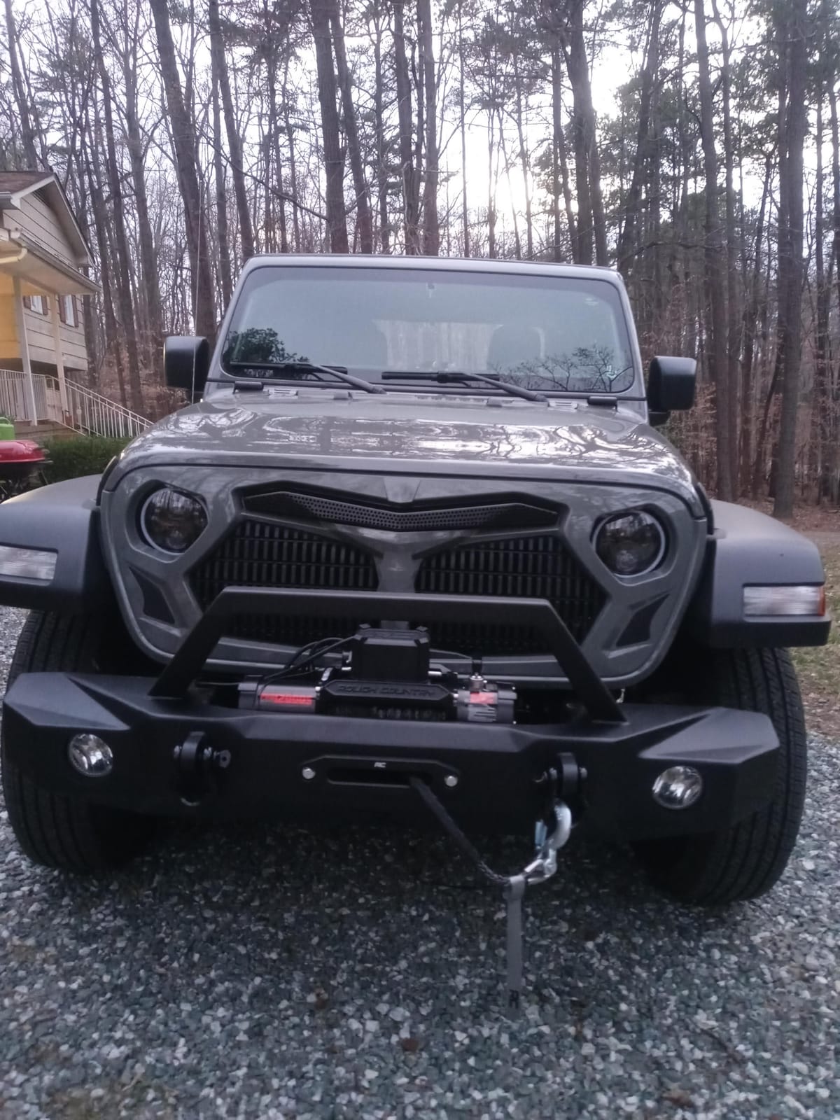 Rough Country 12,000LB PRO Series Electric Winch | Synthetic Rope - PRO12000S, Black customer photo 1