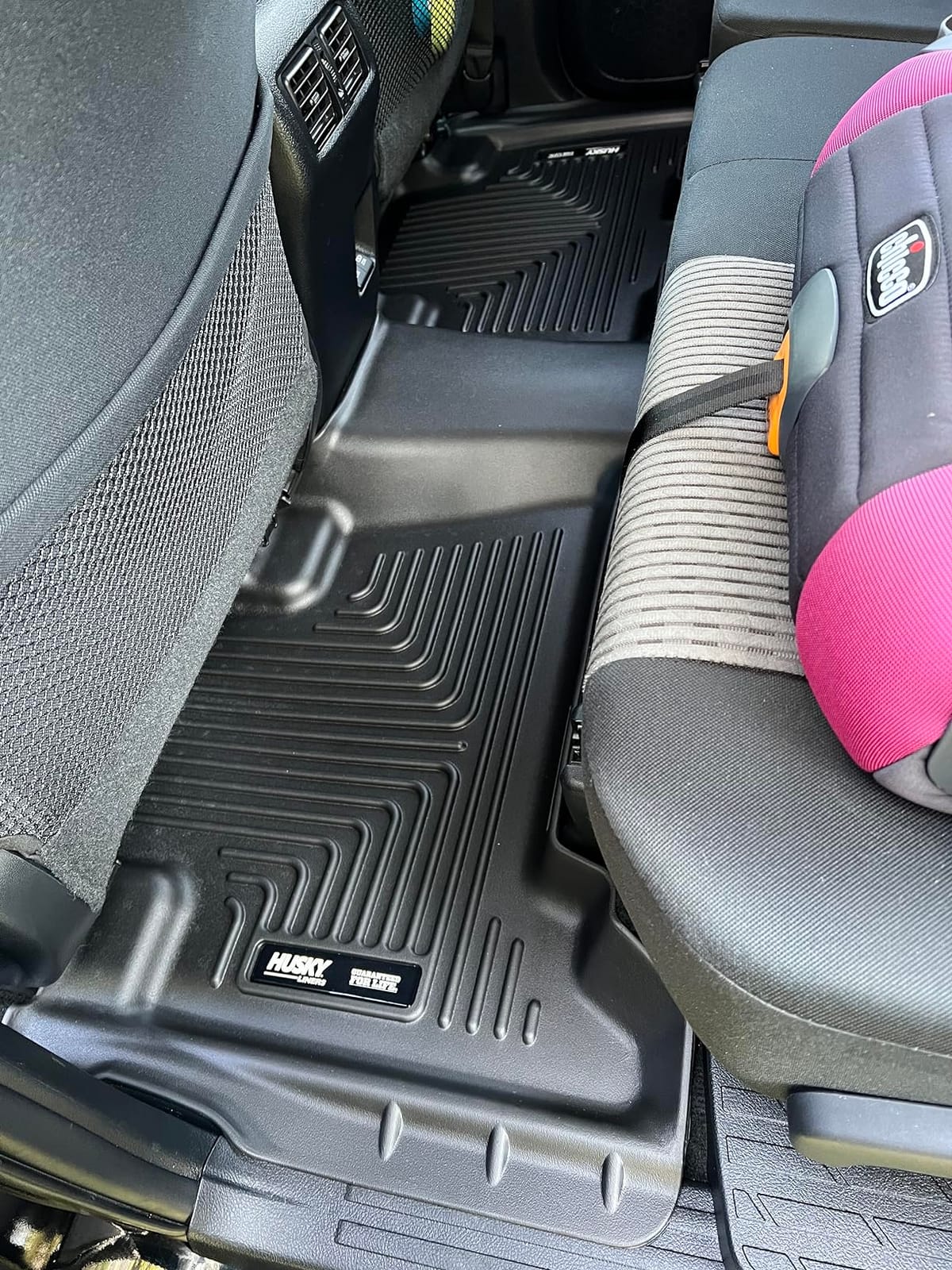 Husky Liners Weatherbeater Floor Mats | Fits 2013 - 2024 Toyota 4Runner; 2014 - 2024 Lexus GX460 | Front & 2nd Row, 3-pc Black - 99571 customer photo 2