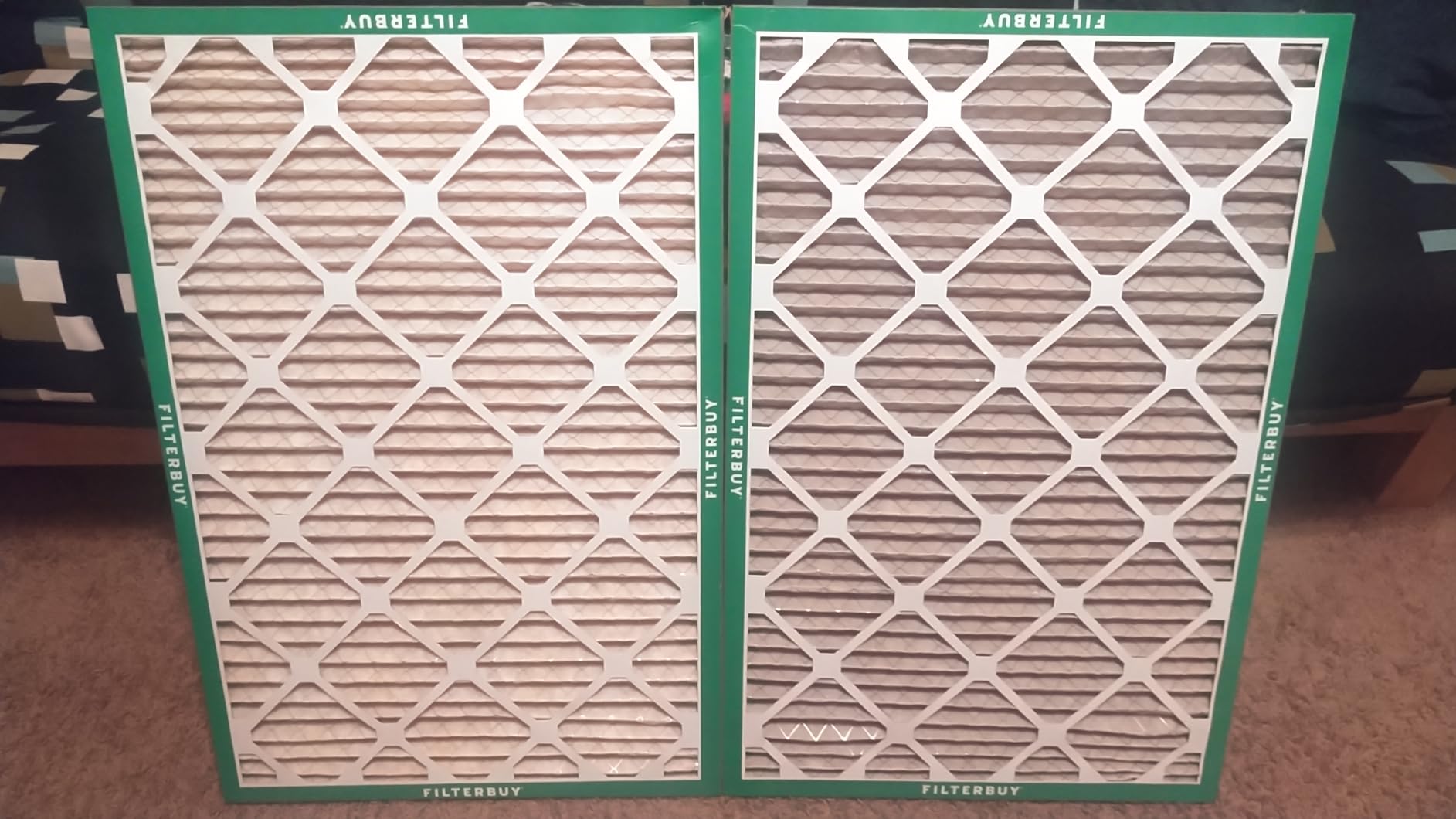 Filterbuy 16x25x1 Air Filter MERV 11 Pet & Allergy Defense (6-Pack) customer photo 1