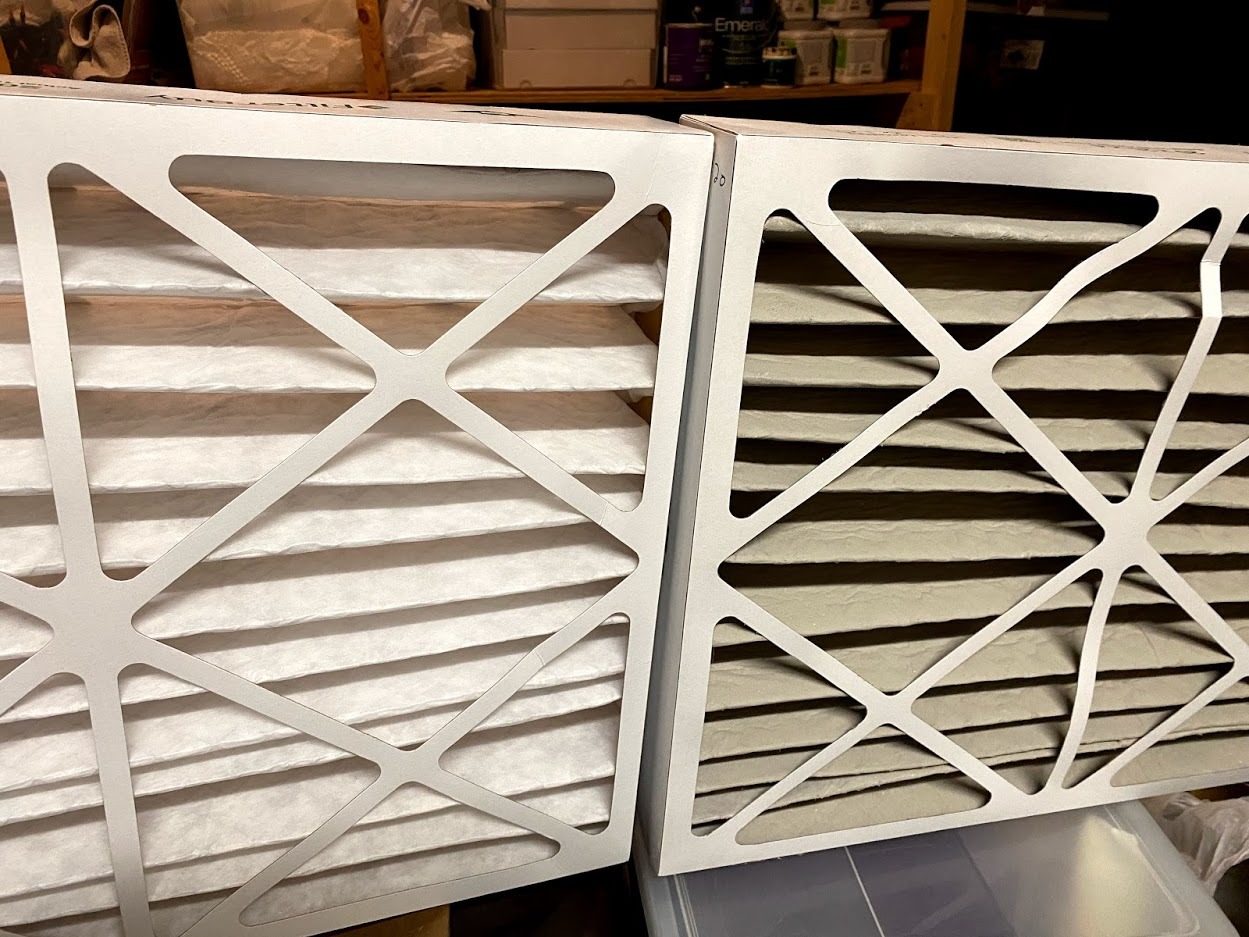 Filterbuy 20x25x4 Air Filter MERV 13 Smoke & Allergy Defense (2-Pack) customer photo 2