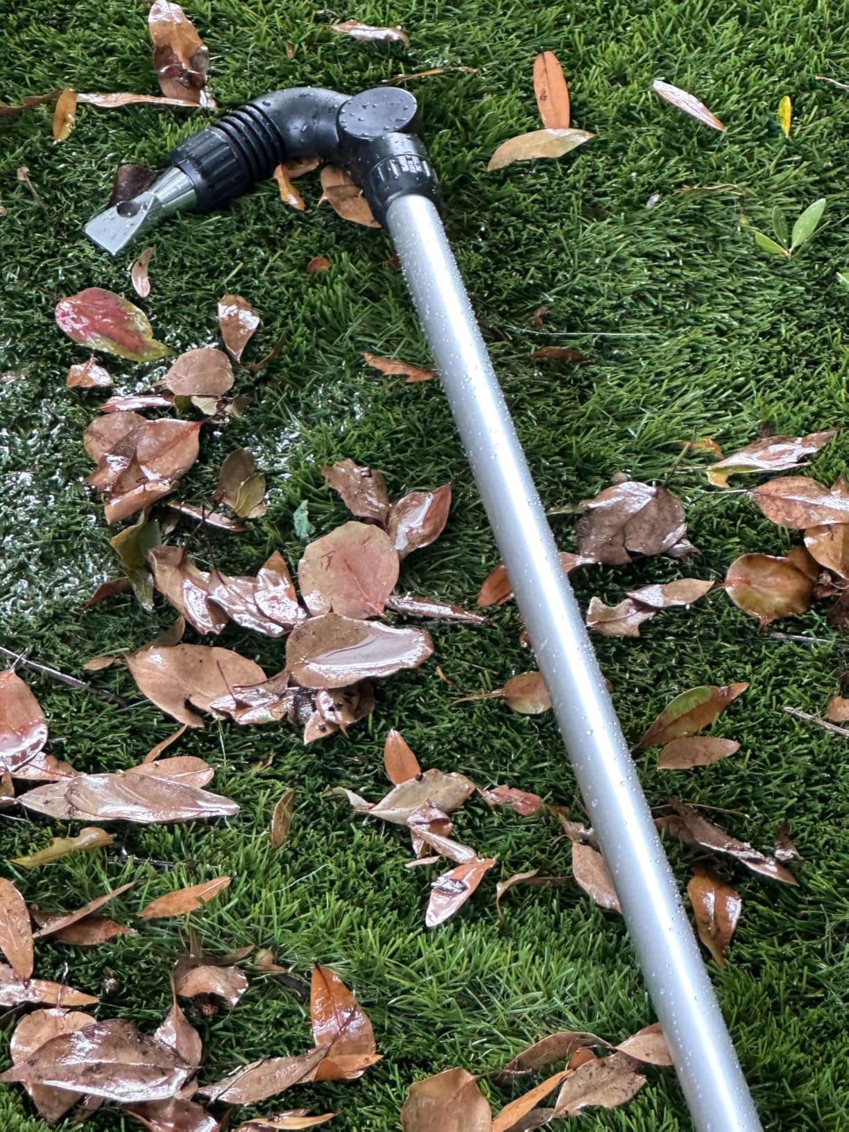 Orbit Telescoping Gutter Cleaning Wand, Silver - 58543 customer photo 2