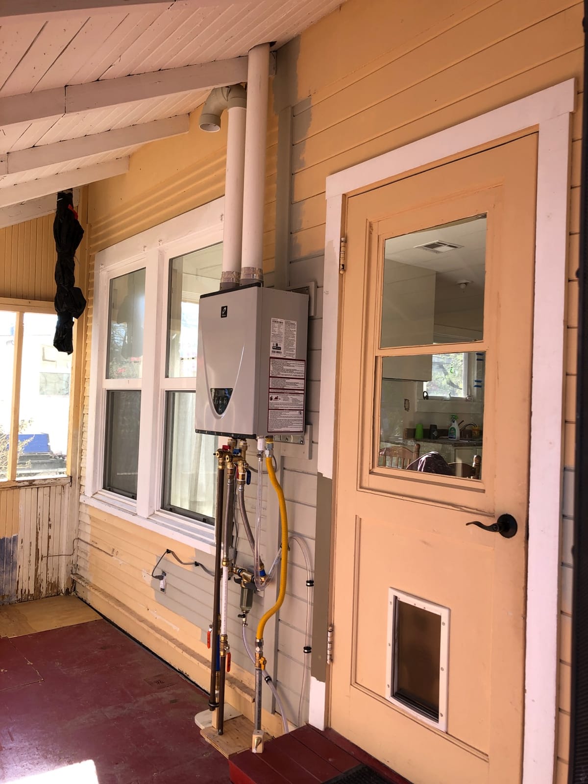 Takagi T-H3S-DV-N Condensing High Efficiency Natural Gas Indoor Tankless Water Heater, 8-Gallon Per Minute customer photo 2