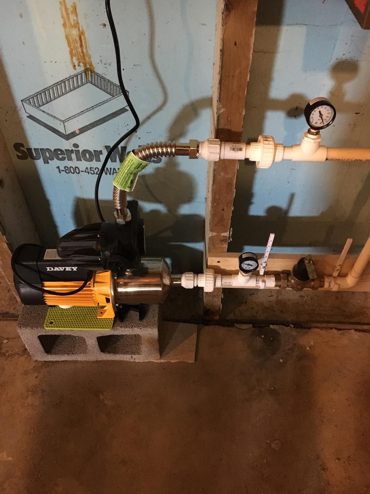 Davey Water Products BT20-40T2-USA Home Pressure Booster Pump with Torrium II Controller customer photo 2