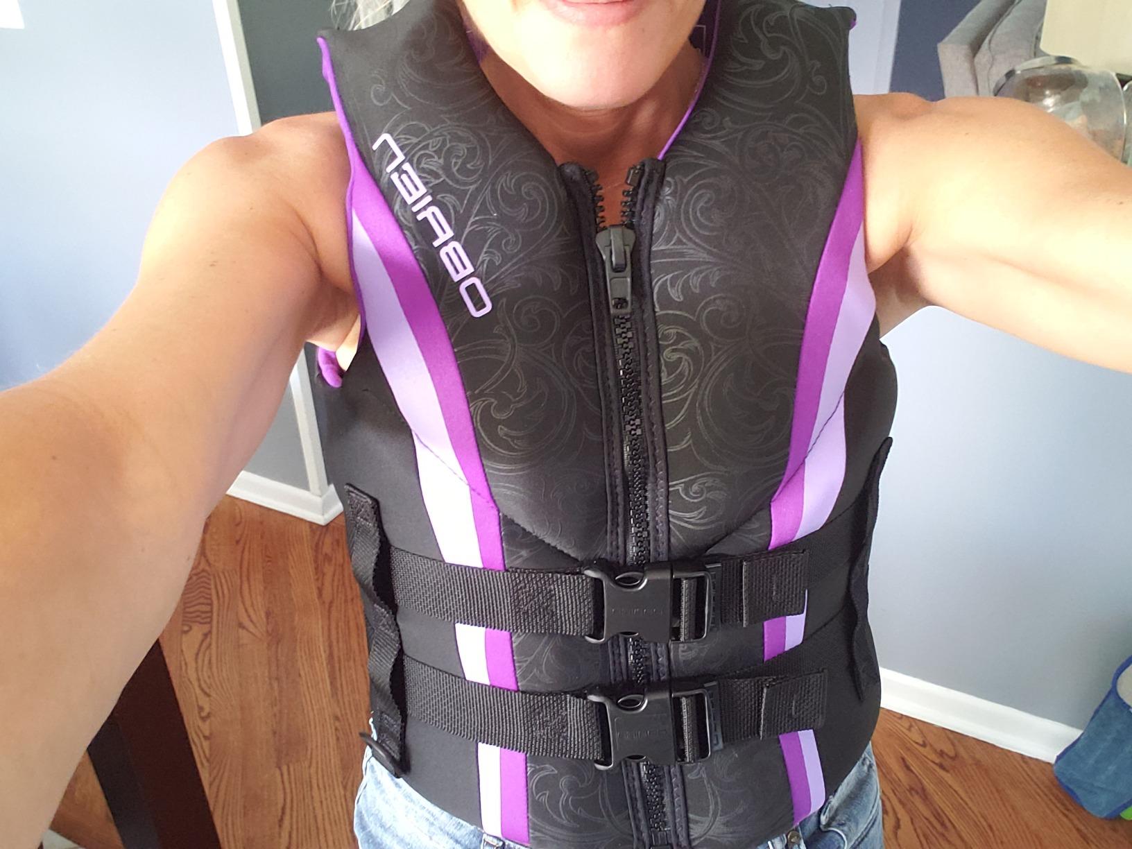 O'Brien Impulse Women's Life Jacket, US Coast Guard Approved, Great for Any Water Sports - Boating, Skiing, Surfing, PWC customer photo 1