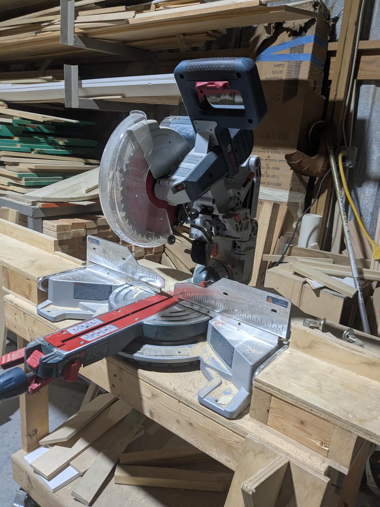 BOSCH 15.0 Amp CM10GD 10 In. Dual-Bevel Glide Miter Saw for Woodworking customer photo 1