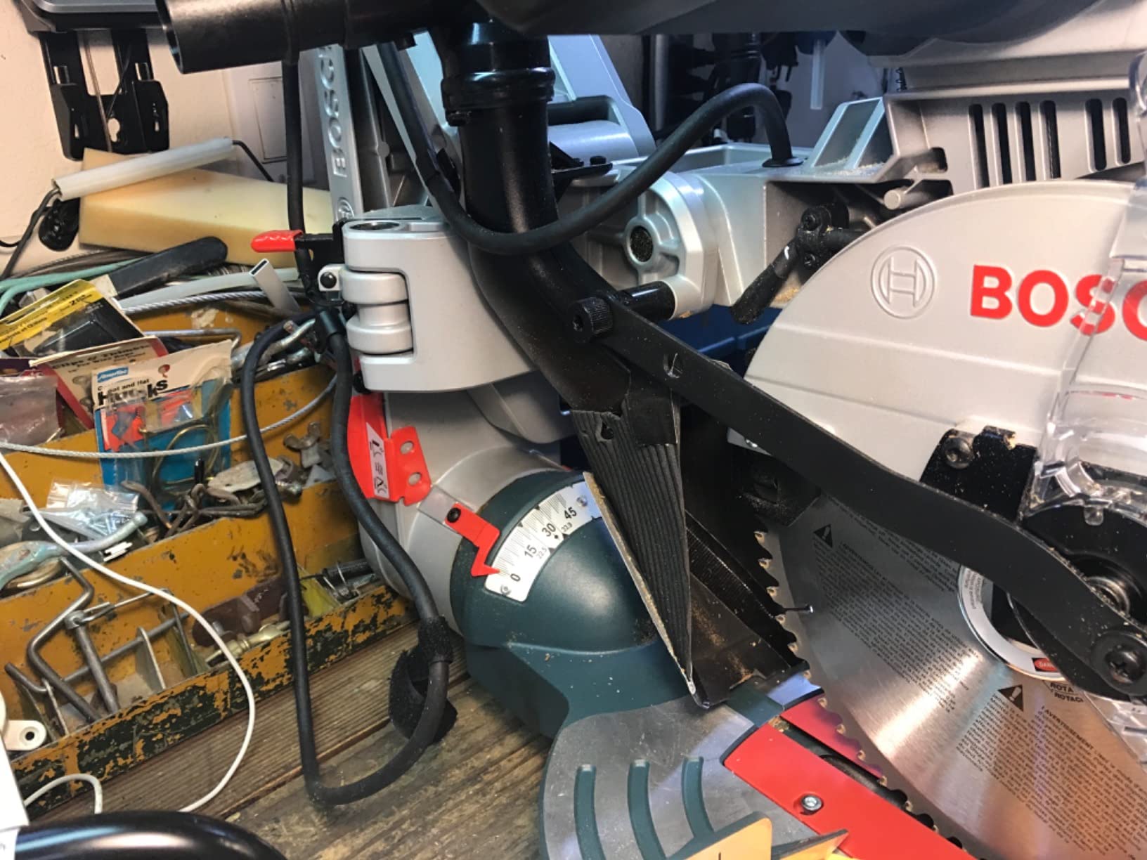 BOSCH 15.0 Amp CM10GD 10 In. Dual-Bevel Glide Miter Saw for Woodworking customer photo 2