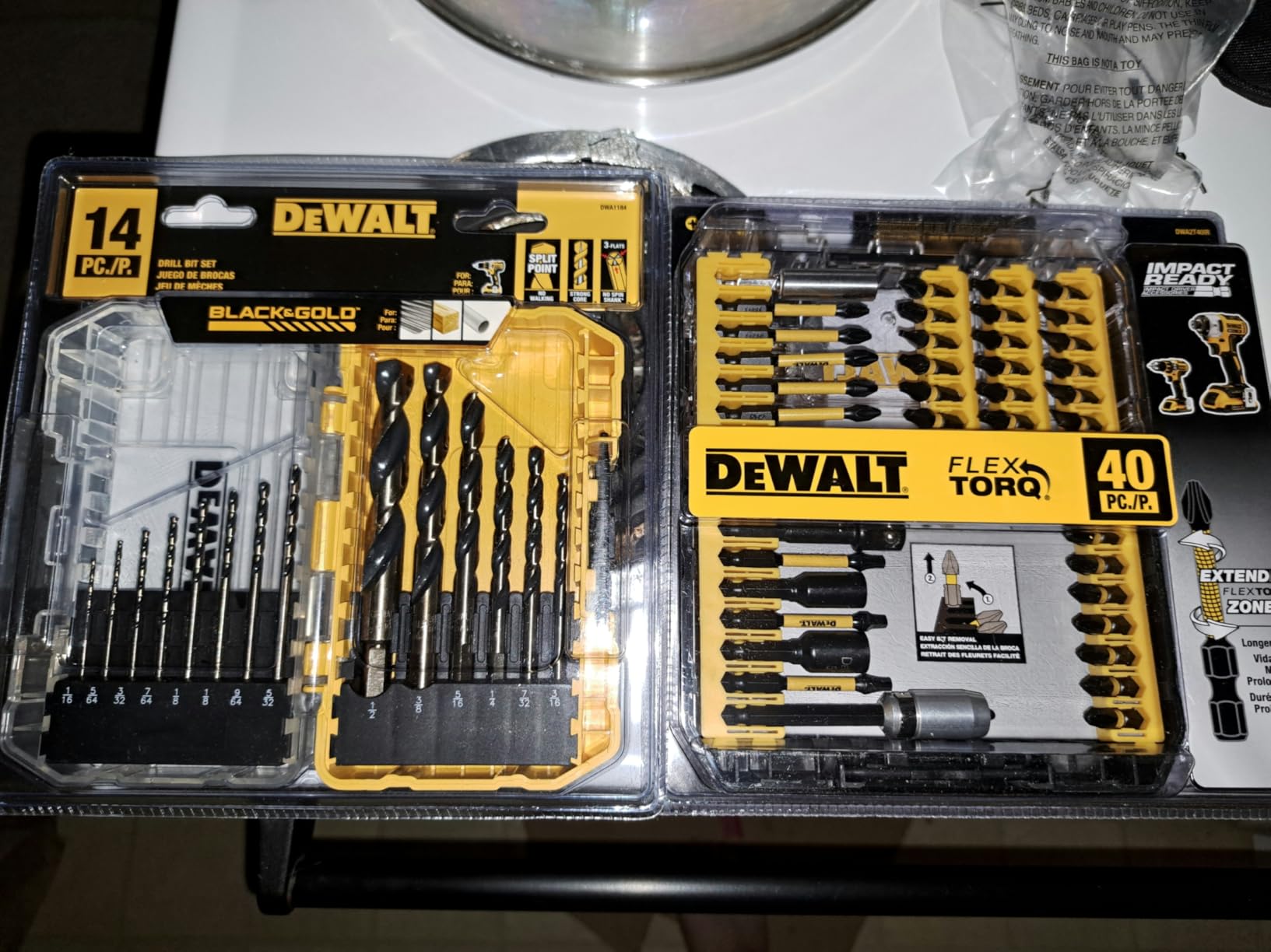 DEWALT Screwdriver Bit Set, 40 Pcs. Impact Ready, FlexTorq Impact Driver Bit Set with Storage Case (DWA2T40IR) customer photo 2