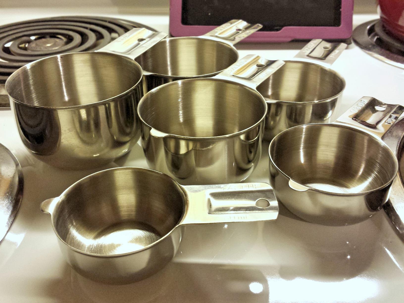 Bellemain Stainless Steel Measuring Cups Set of 6, Nesting Design customer photo 2