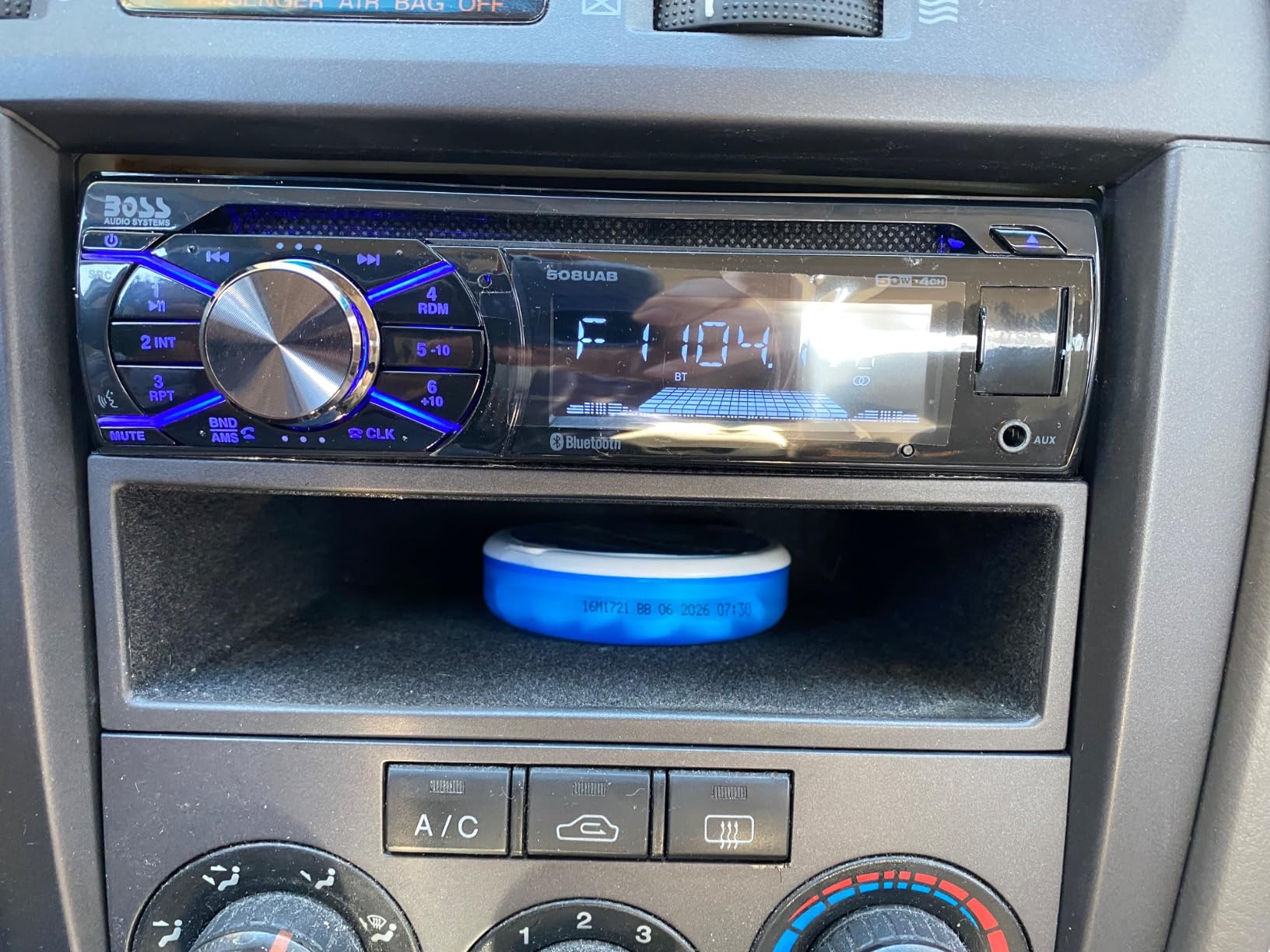 BOSS Audio Systems 508UAB Single DIN Bluetooth Car Stereo, CD Player, USB customer photo 2