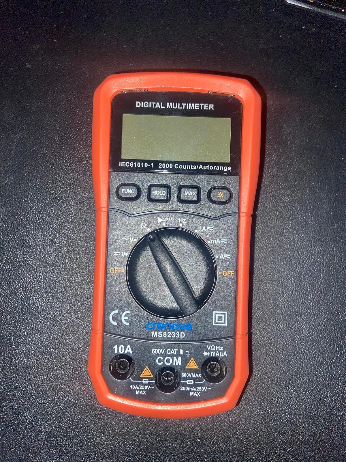 Crenova MS8233D Multimeter TRMS 6000 Counts Auto-Ranging Live Wire NCV customer photo 2