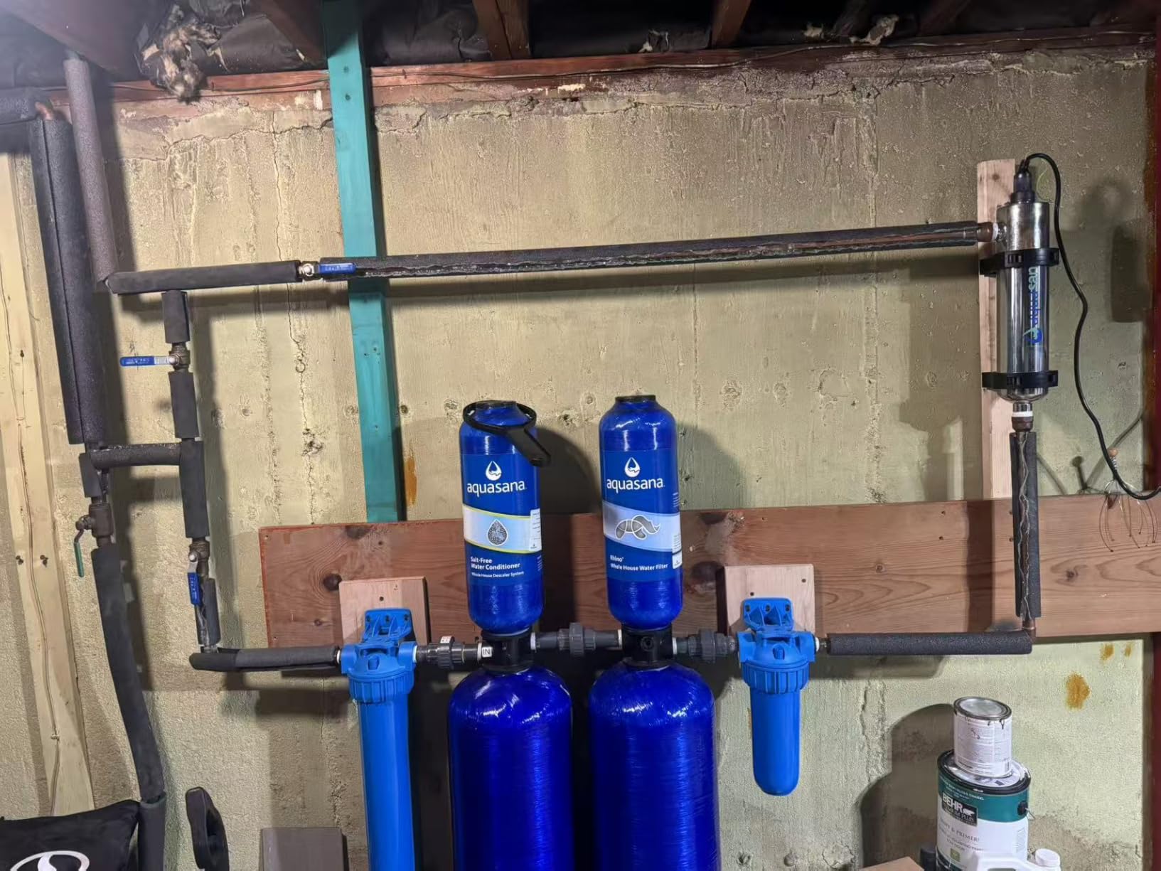 Aquasana Whole House Well Water Filter | 500K Gal | UV | WH-Well-CT-UVS-B customer photo 1