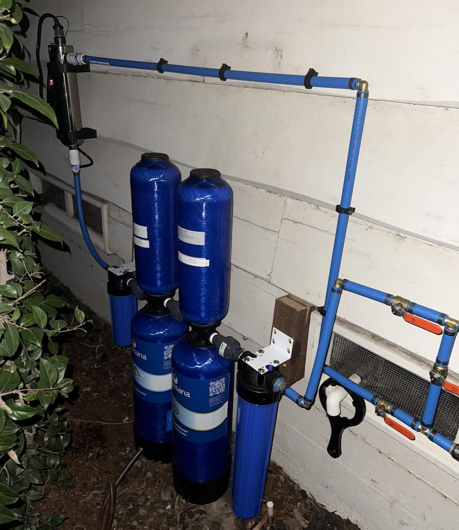Aquasana Whole House Well Water Filter | 500K Gal | UV | WH-Well-CT-UVS-B customer photo 2