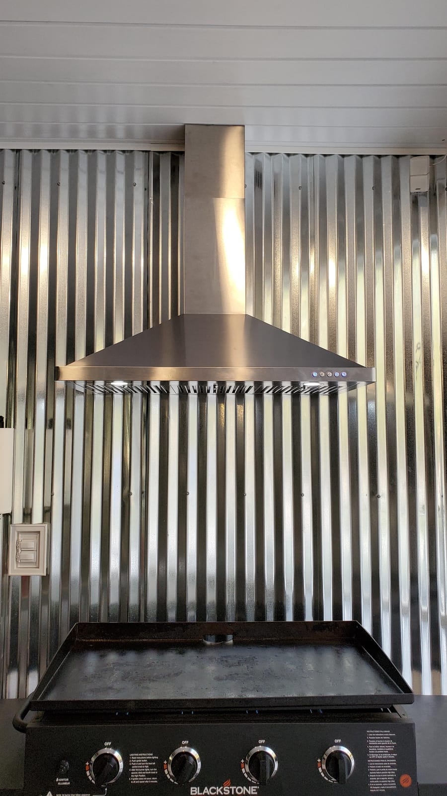 36 in. Vista Coll 380 CFM Ducted Wall Mount Range Hood LED, Stainless Steel customer photo 1