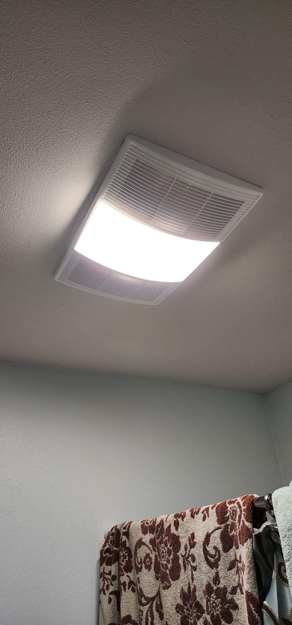 Broan-NuTone BHFLED110 PowerHeat Bathroom Exhaust Fan, Heater, and LED Light Combination, 110 CFM customer photo 1