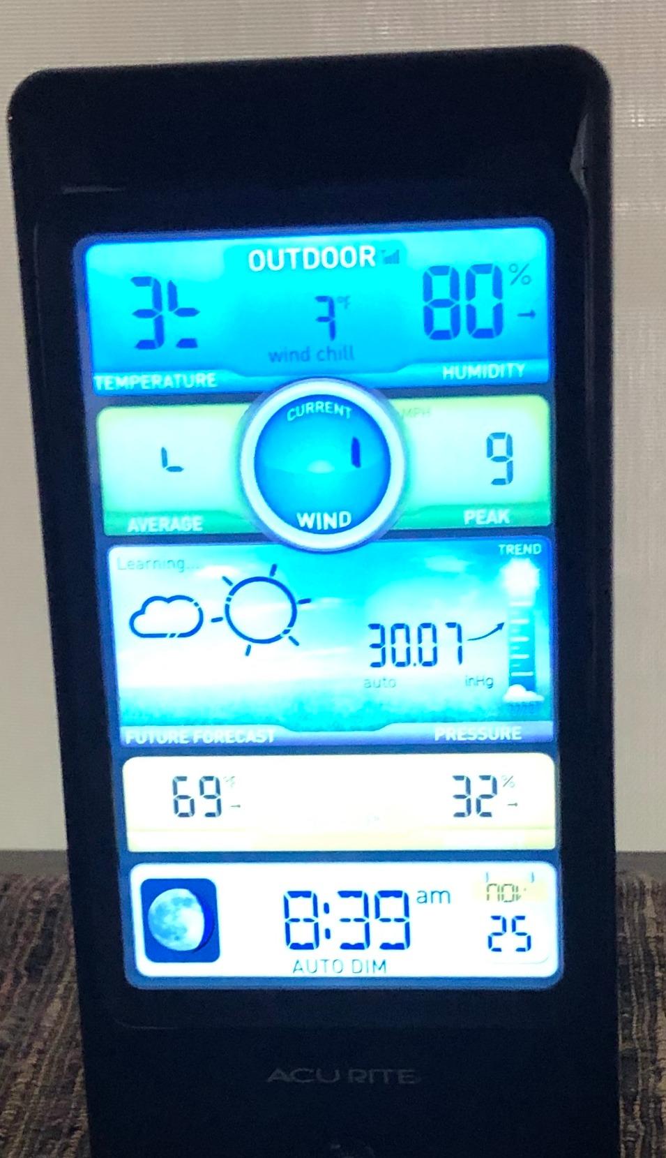 AcuRite Notos (01604A2) Pro Weather Station with Color Digital Display customer photo 2