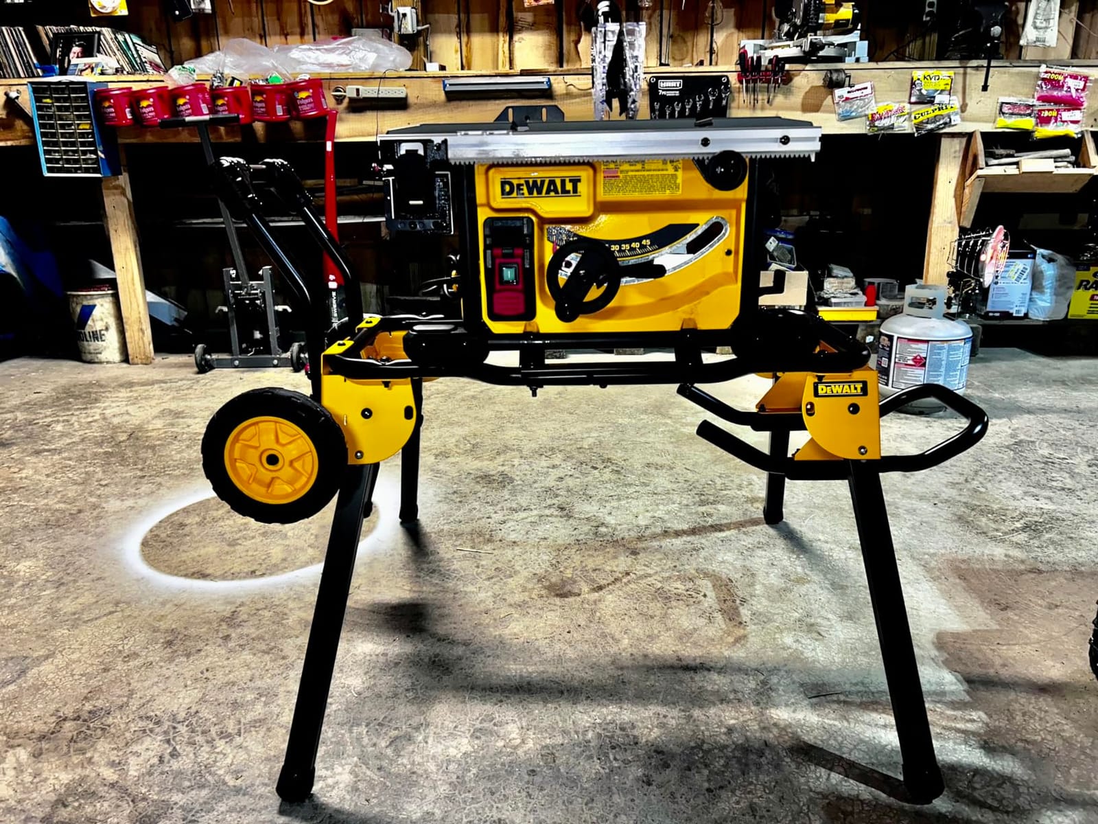 DEWALT DWE74911 Rolling Table Saw Stand customer photo 2