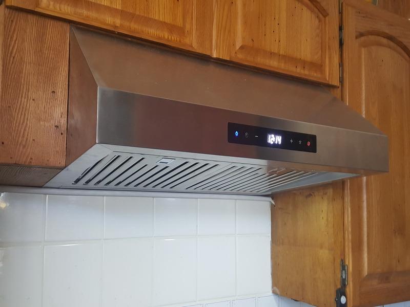 30 in. Haven Coll 380 CFM Ducted Under Cabinet Range Hood, LED, Stainless customer photo 1