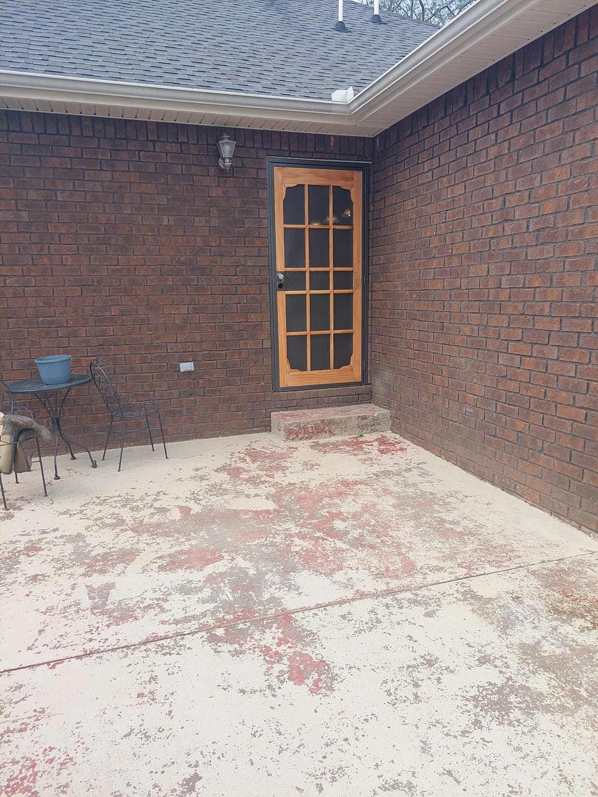 Prime-Line Woodguard Security Door, Bronze, Steel & Wood Construction customer photo 1
