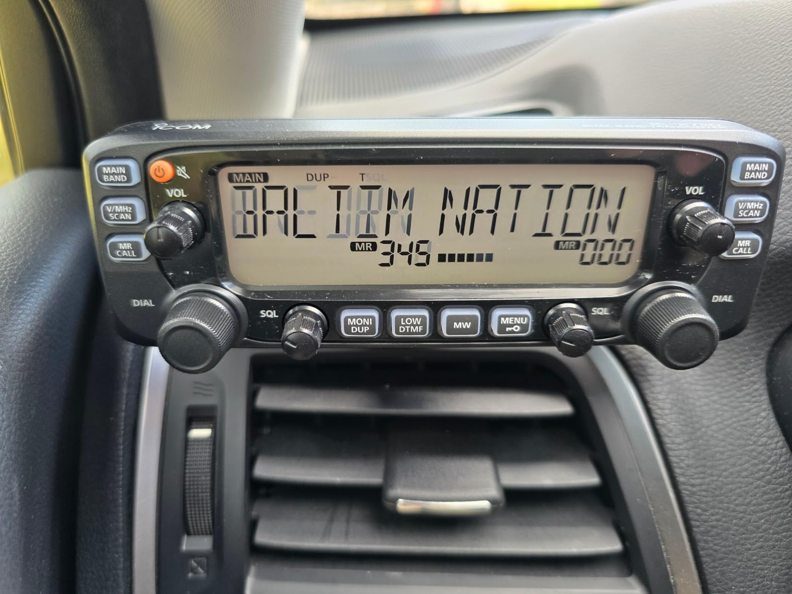 Icom IC-2730A Dual Band VHF/UHF 50W Mobile Radio customer photo 2