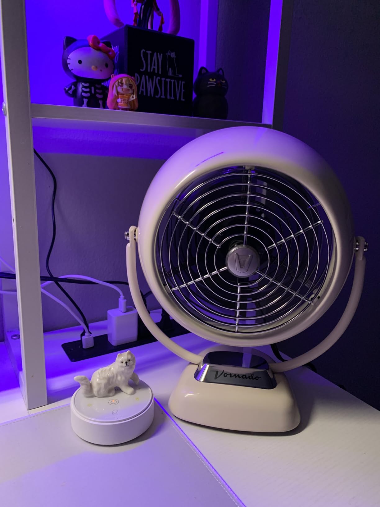 Vornado VFAN Jr. Vintage Air Circulator Fan, Green customer photo 2