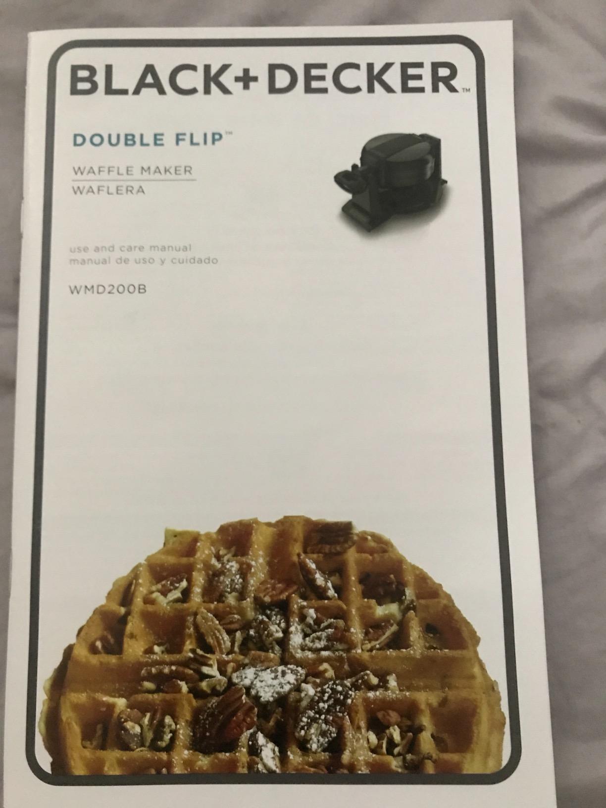 BLACK+DECKER Rotating Belgian Waffle Maker customer photo 1