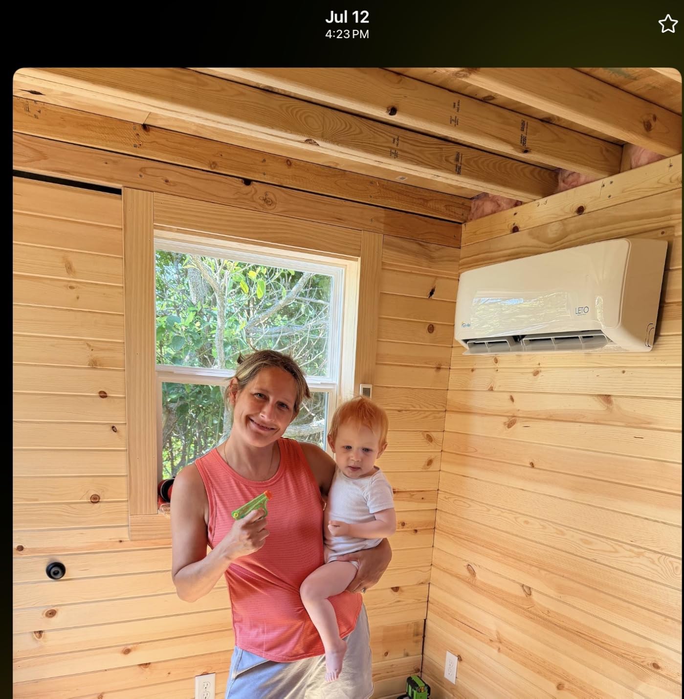 Senville LETO Mini Split Air Conditioner, Heat Pump, White, 9000 BTU customer photo 1