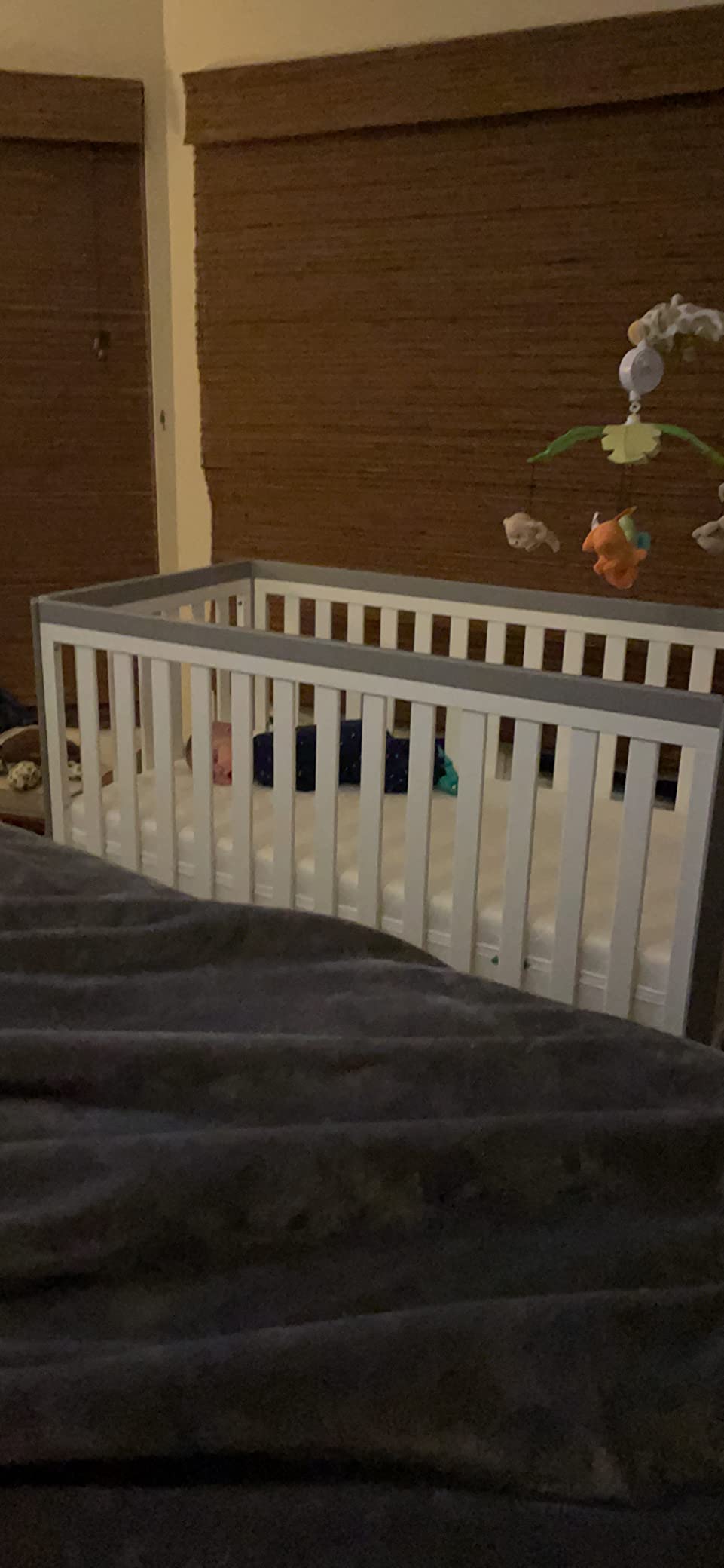 Newton Baby Crib Mattress & Toddler Bed, Breathable & Washable - White customer photo 2