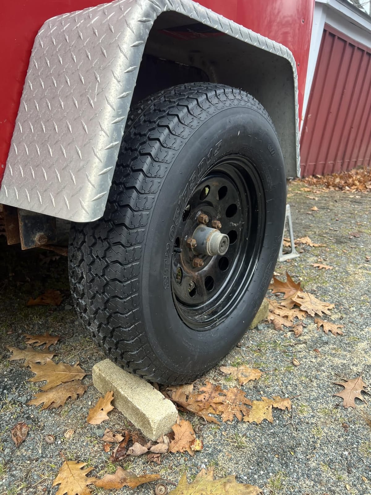 eCustomrim 2-Pack Trailer Tire Rim Assembly ST205/75D15 5 Lug Black Mod customer photo 2