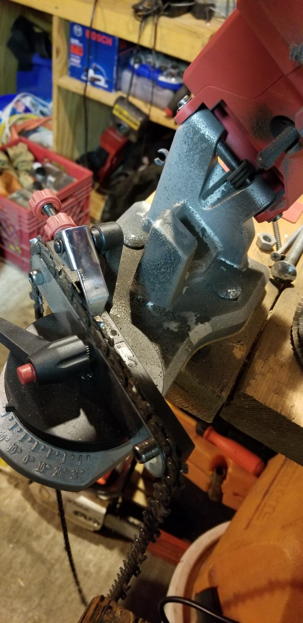 Oregon Professional Compact 120-Volt Bench Chain Grinder customer photo 1