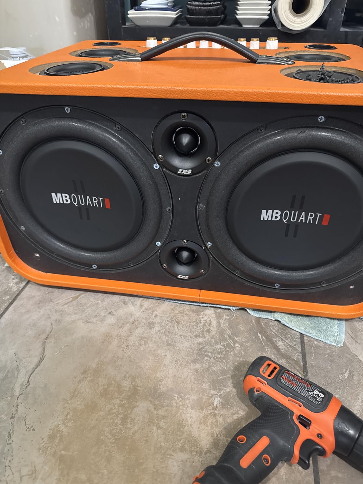 MB Quart Discus 10 Inch 400W Shallow Mount 4 Ohm DVC Car Subwoofer customer photo 1