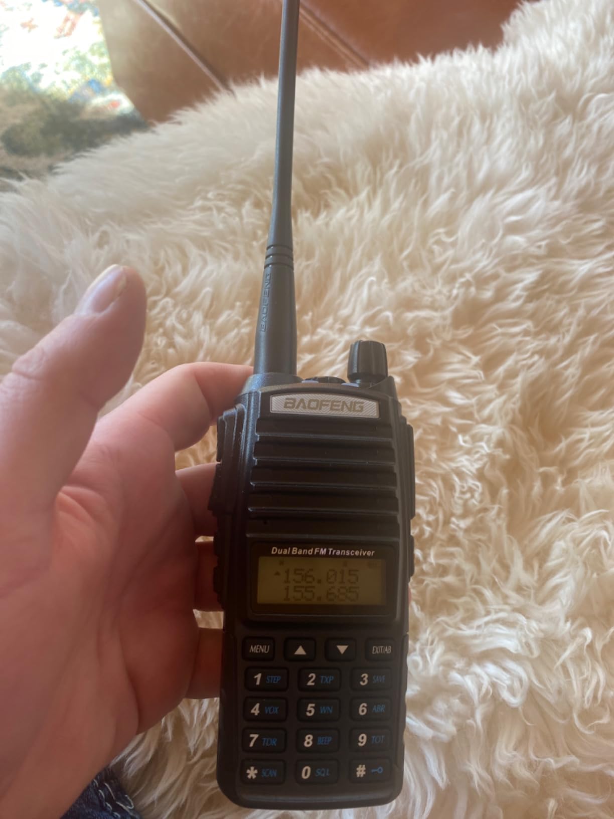 BaoFeng UV-82HP (Yellow) High Power Dual Band Radio: 136-174mhz (VHF) 400-520mhz (UHF) Portable Two-Way customer photo 1