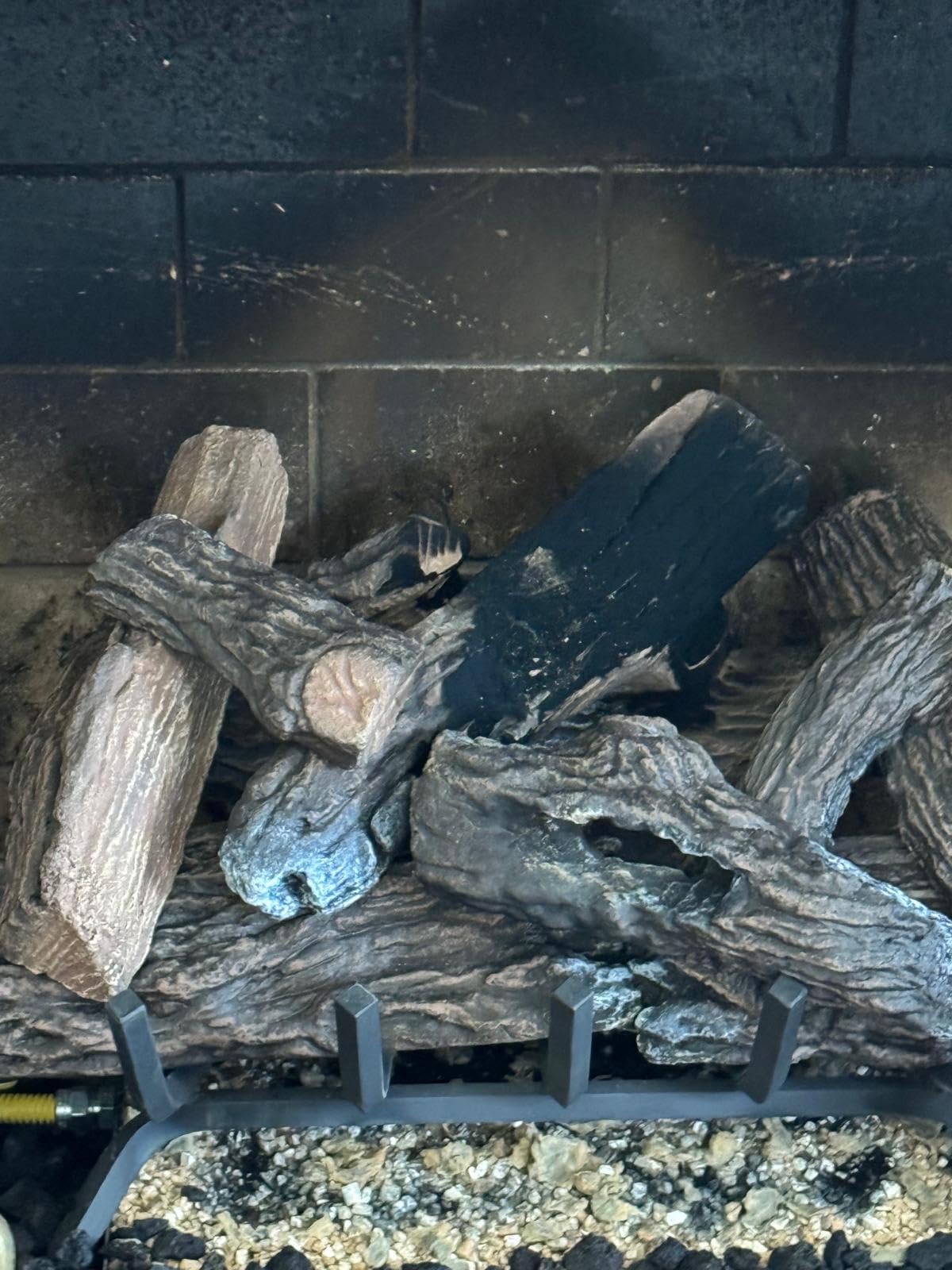 Duluth Forge Vented Natural Gas Fireplace Log Set - 24 in., 55,000 BTU, Match Light, Heartland Oak - Model# FNVL24-1 customer photo 2