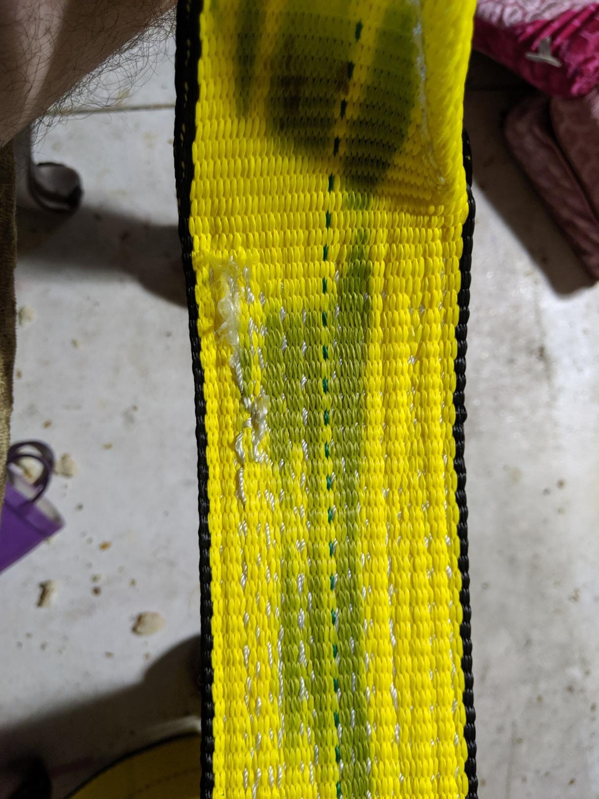 TGL Heavy Duty Tow Strap, Recovery Tow Strap 3 inch, 20 Foot, Truck Strap customer photo 1