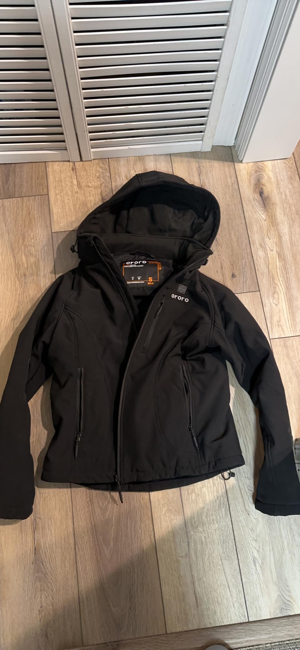 ORORO Women's Classic Heated Jacket, Shell Jacket with Battery customer photo 2