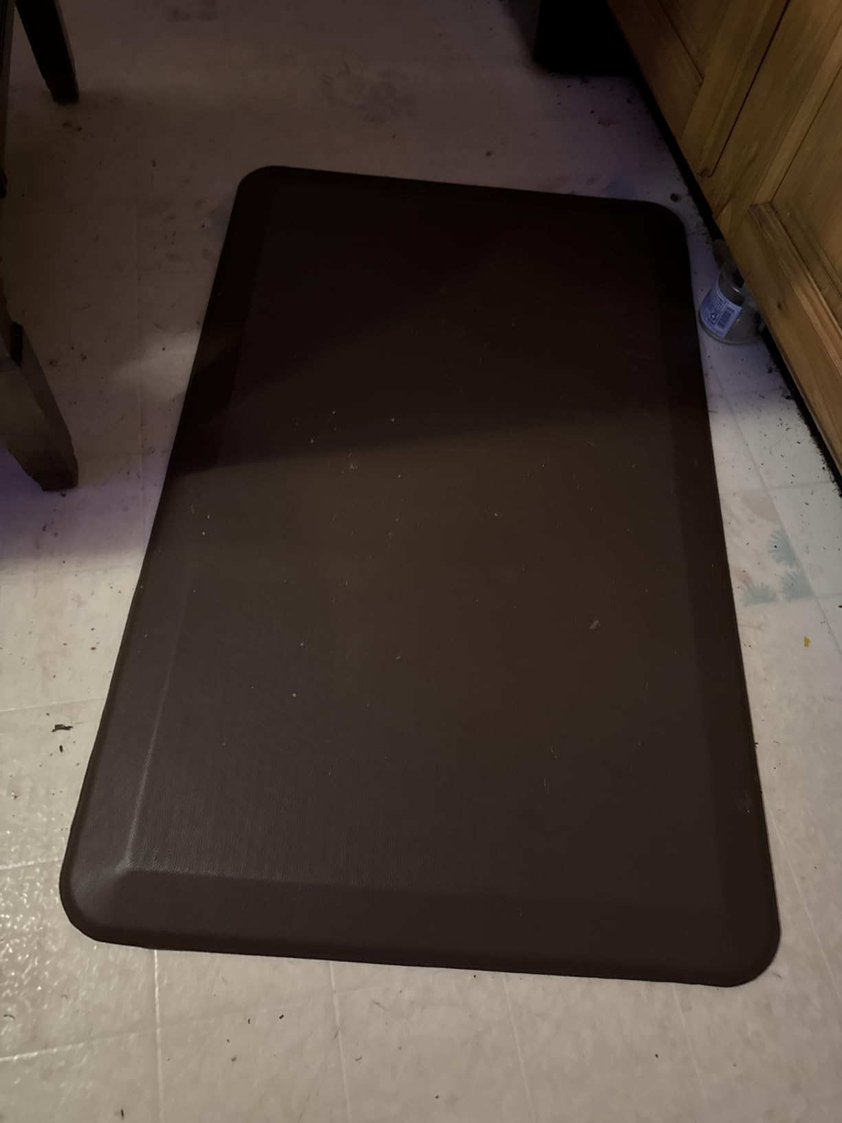 GORILLA GRIP Cushioned Antifatigue Kitchen Mat for Floor, 32x20, Black customer photo 1