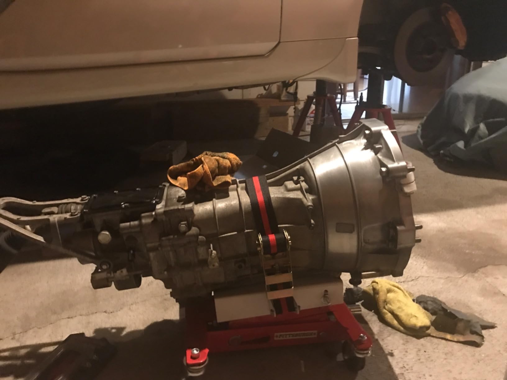 AFF Manual Transmission Jack - 450 lbs Capacity - for Smaller Vehicles customer photo 1