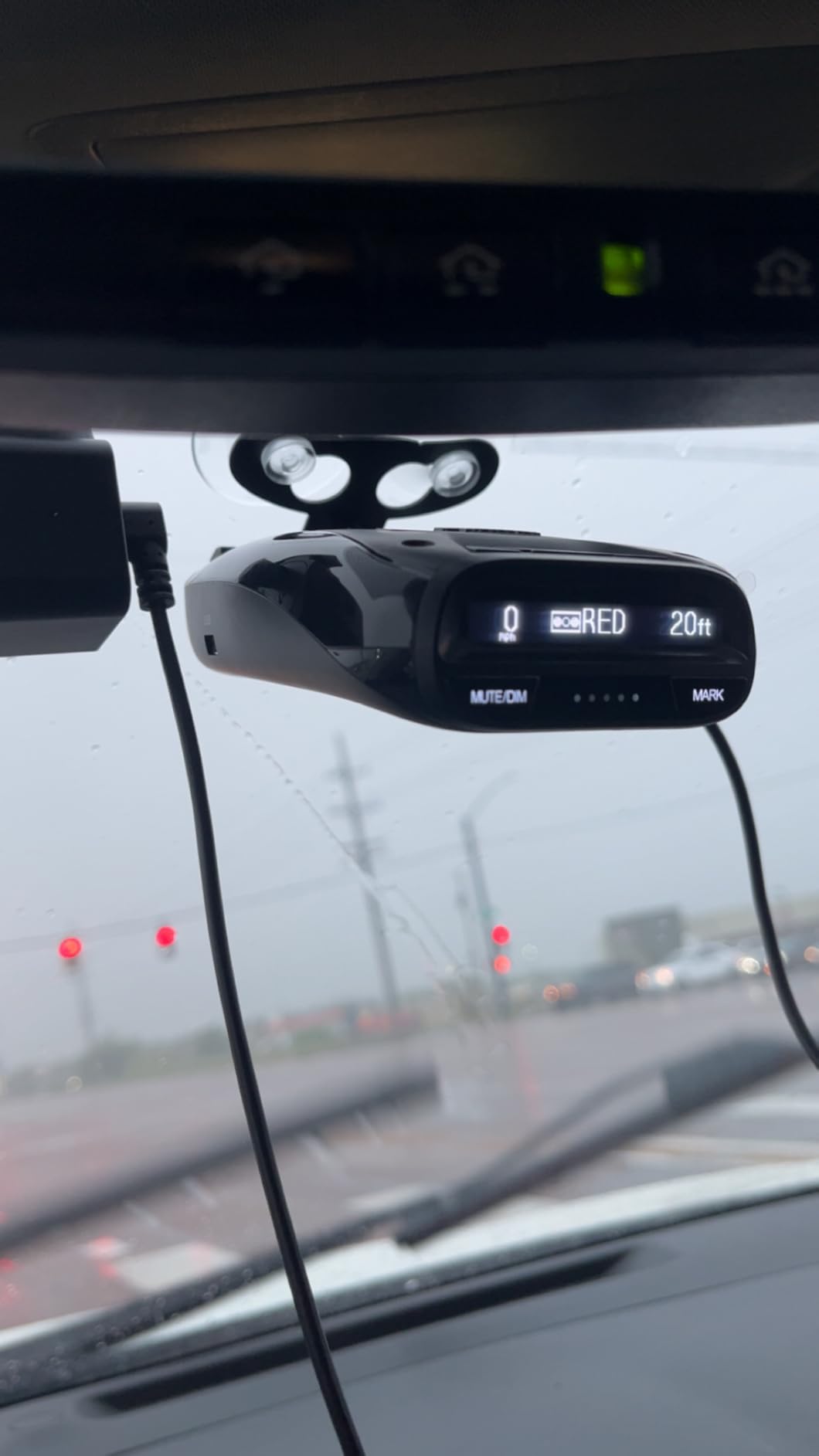 Uniden DFR7 Super Long Range Wide Band Laser/Radar Detector, Built-in GPS w/Mute Memory, Voice Alerts, Red Light & Speed Camera Alerts, OLED Display, Black customer photo 2