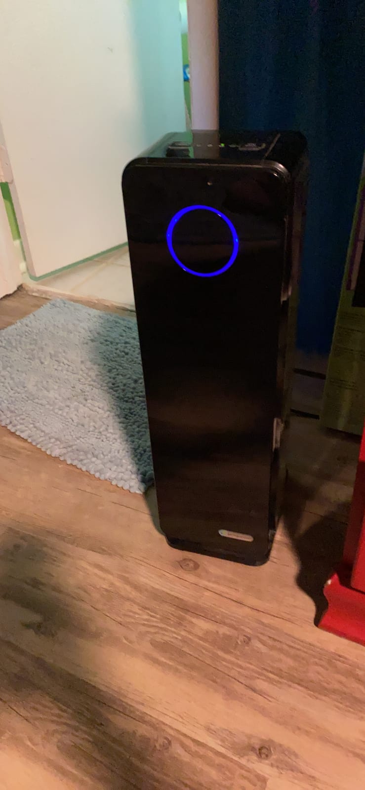GermGuardian 5-In-1 HEPA Air Purifier for Home, Pet Air Purifier with HEPA Air Filter & UV-C Light, AC4300BPTCA, 743 Sq. Ft., 22'' Tower, Black customer photo 2