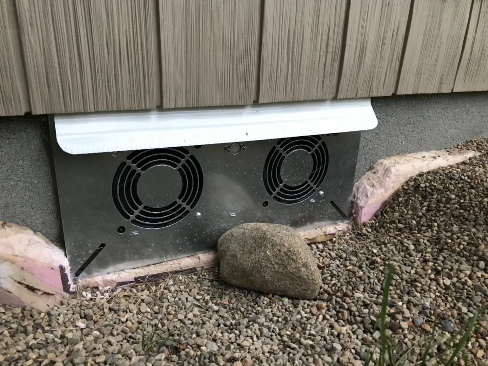 Elite-Air FAT2 220 CFM Dual Fan Crawl Space Ventilator with Dehumidistat customer photo 2