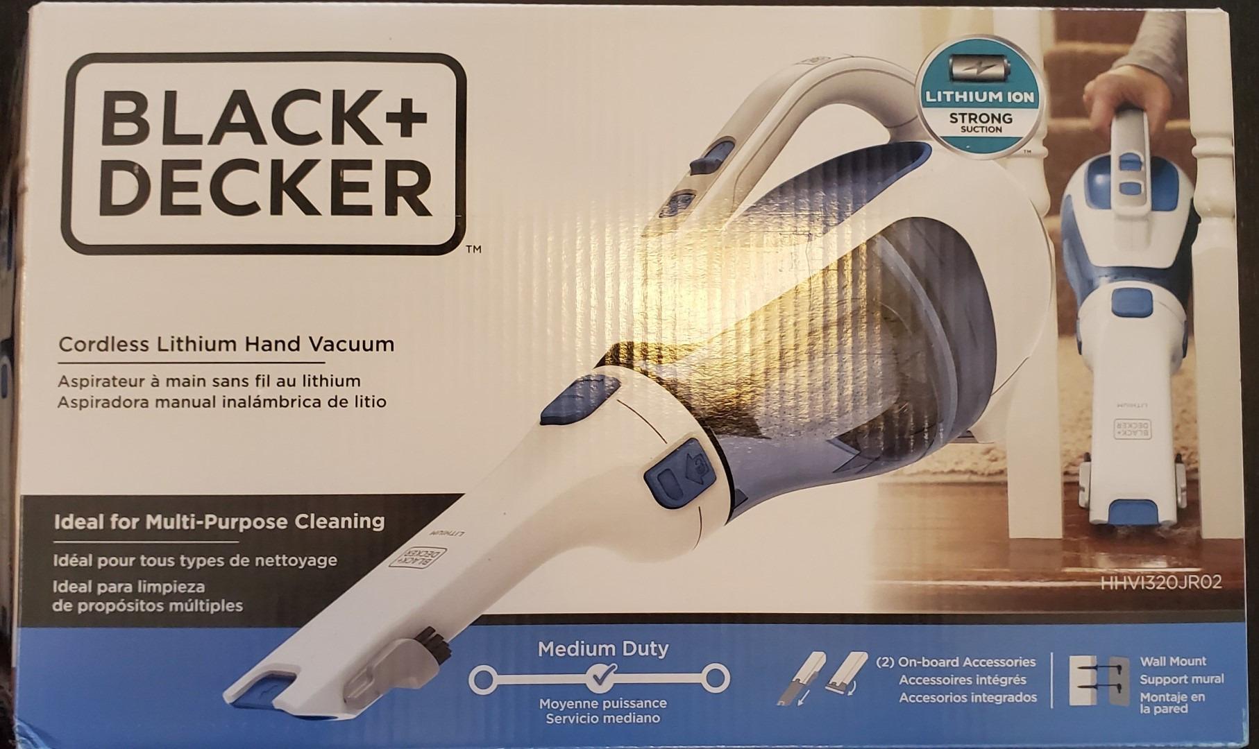BLACK+DECKER dustbuster Handheld Vacuum, Cordless Car Vacuum Portable 12V, with Rotating and Extendable Nozzle (HHVI320JR02) customer photo 2