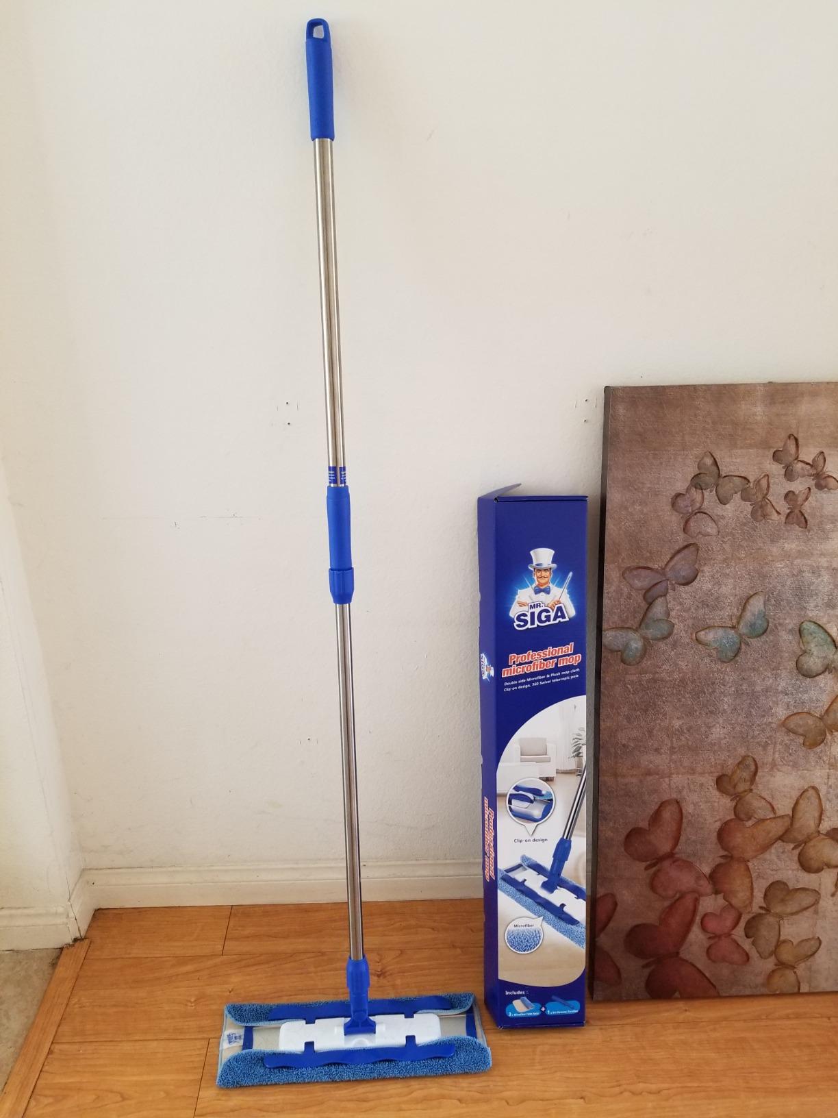MR.SIGA Professional Microfiber Mop for Hardwood, Laminate Floor Cleaning customer photo 1