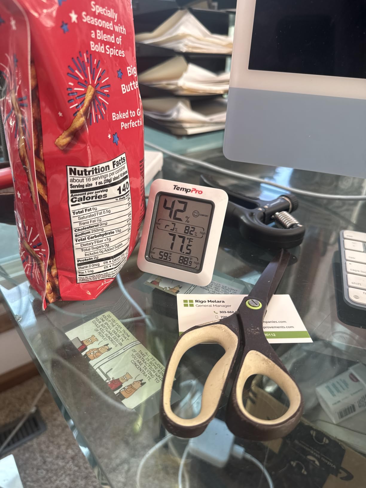 TempPro TP50 Digital Hygrometer Indoor Thermometer Room Thermometer customer photo 2