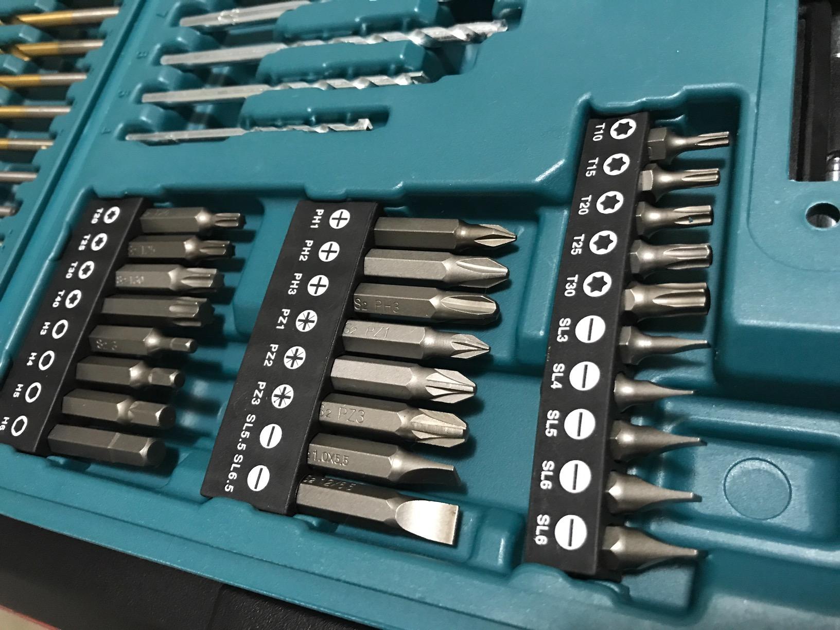 Makita B-49373 75 PC Metric Drill and Screw Bit Set customer photo 1