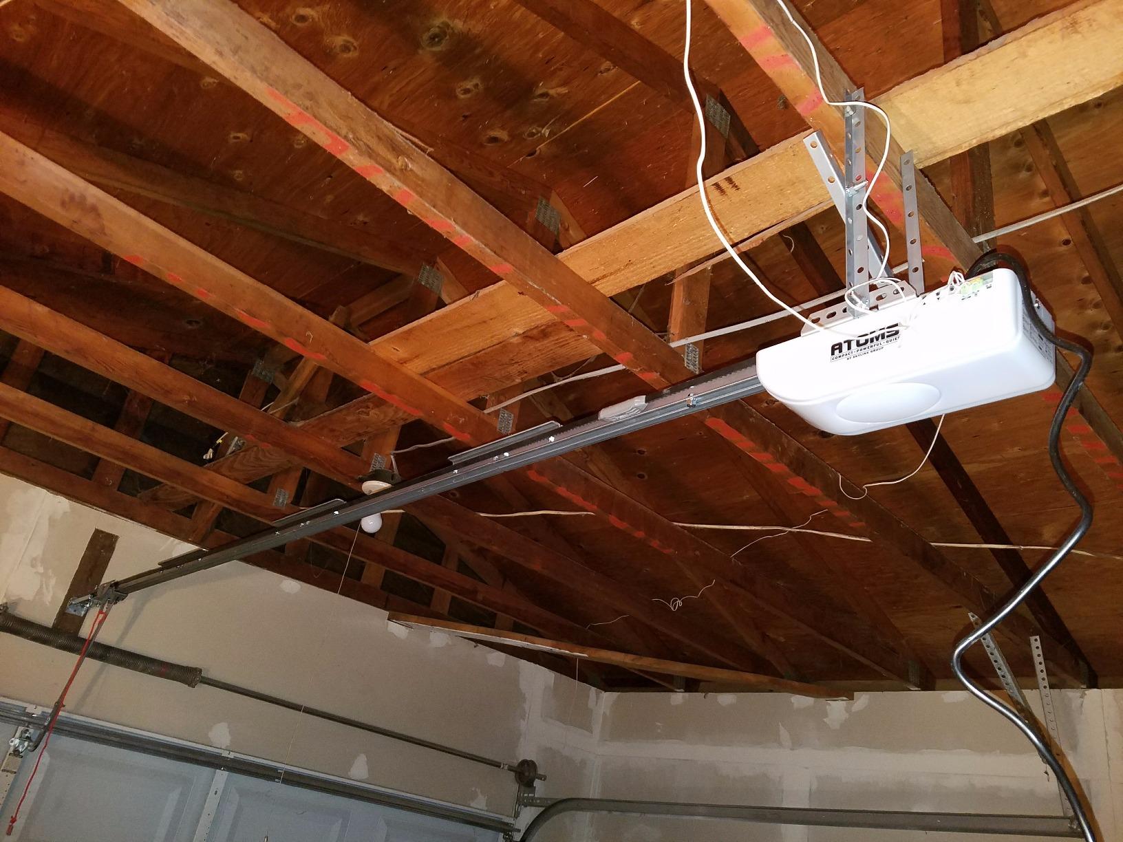 Skylink ATR-1622BK Atoms 1/2 HPF Garage Door Opener with Extremely Quiet Dc Motor, Belt Drive, Built-In Led Light, Skylinknet Enabled, Remote Controls, Keypad Keyless Entry, Deluxe Wall Console customer photo 1