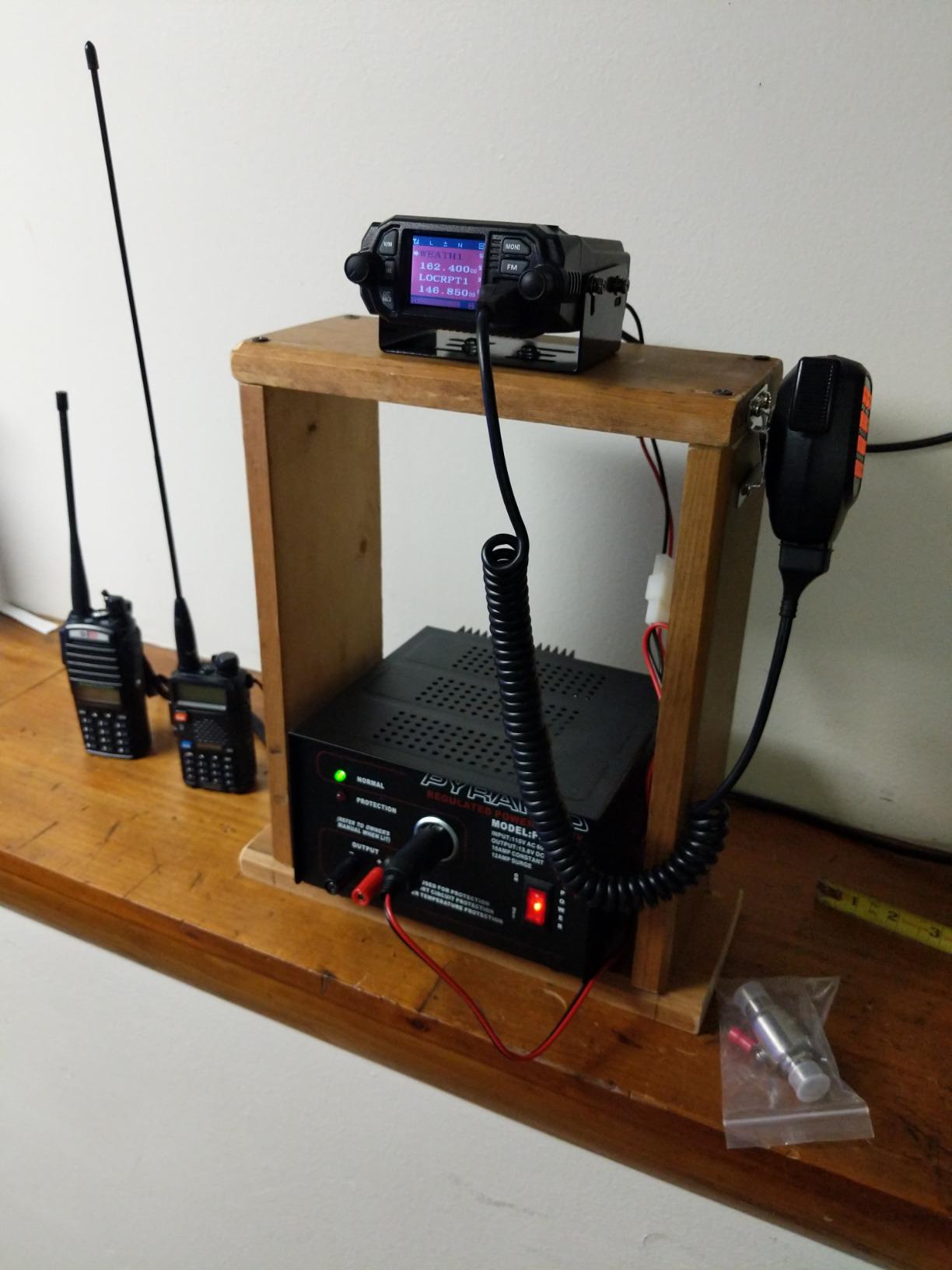 BTECH UV-25X2 (Second Gen.) Mini Mobile 25 Watt Dual Band Base, Mobile Radio: VHF, UHF Amateur (Ham) customer photo 1