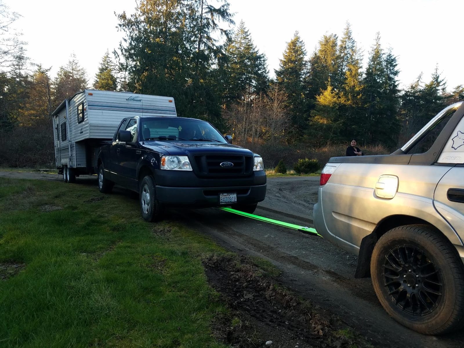 Tow Rope and Recovery Strap, 35000 Lb Heavy Duty Off Road Winch 3x20 Ft customer photo 1
