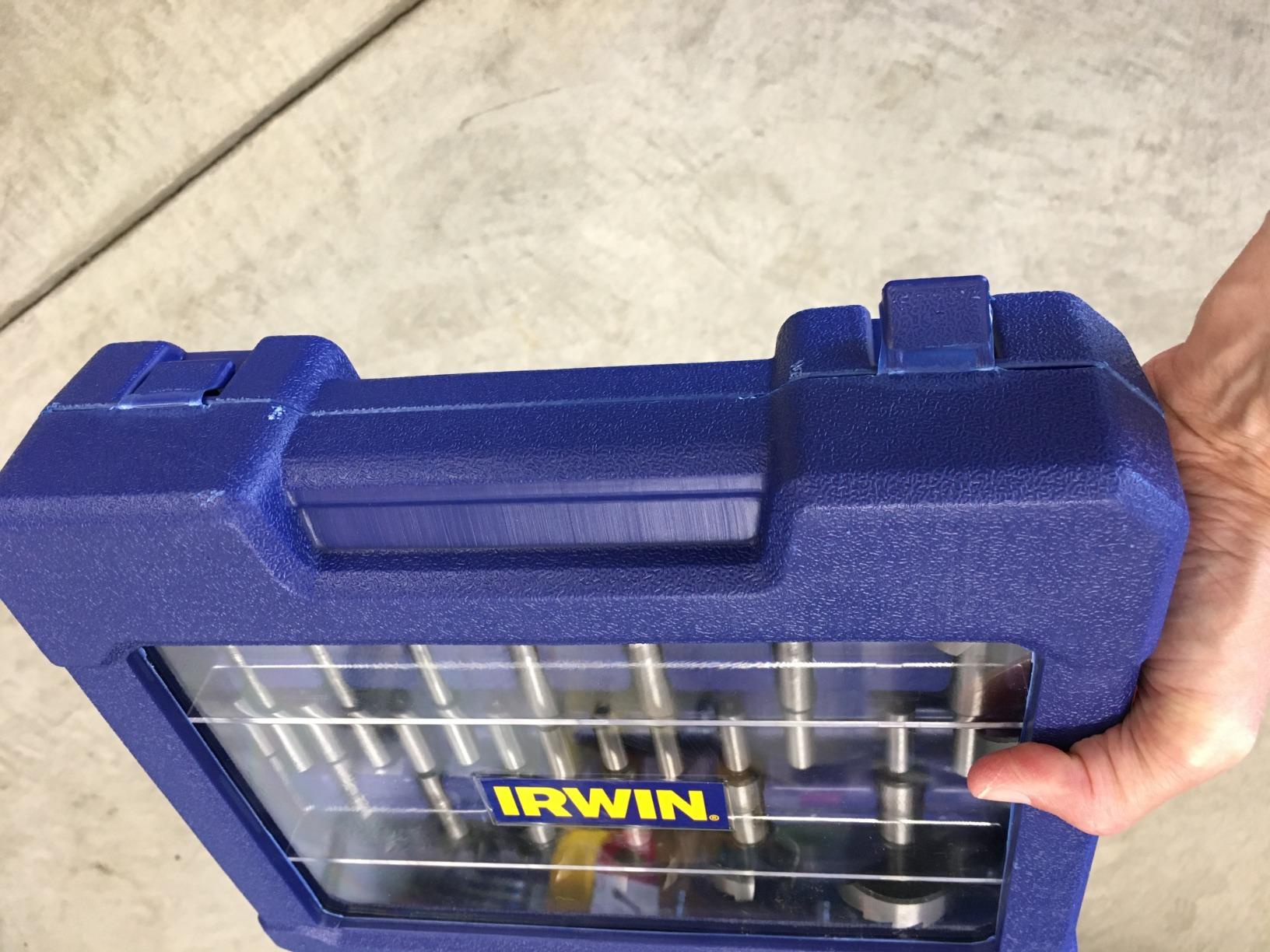 Irwin Tools IRWIN Marples Forstner Bit Set, Wood Drill Bits, Made of Carbon Steel, Ideal for Fine Woodworking, Cabinet-making and more, 14 Pieces (1966893) customer photo 2