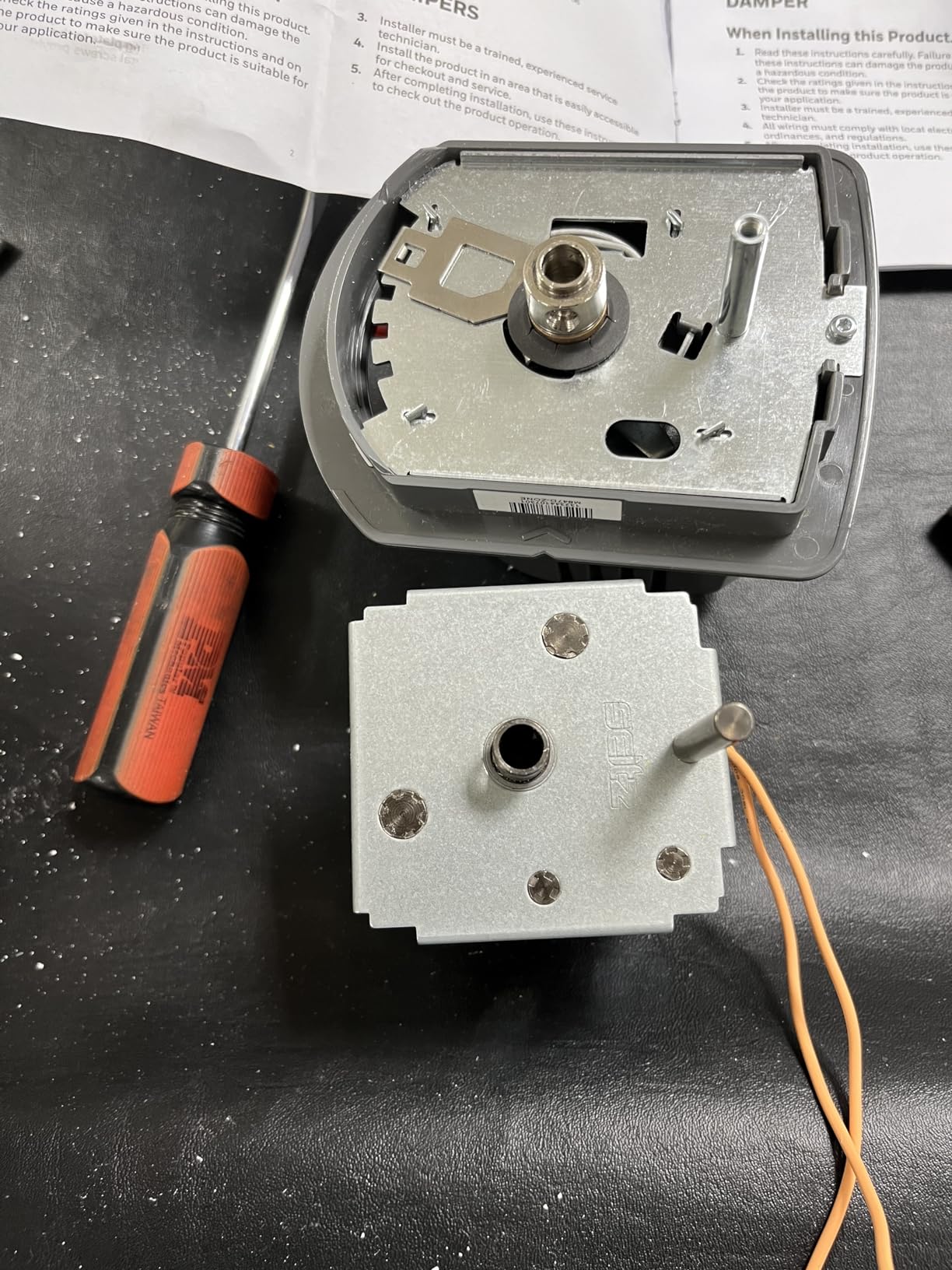 Honeywell M847D-ZONE/U Replacement Motor for Ard and Zd Zone Dampers, 24V customer photo 2
