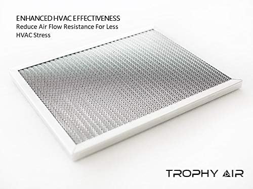 Washable Electrostatic HVAC Furnace Air Filter, Lasts a Lifetime, 6 Stage Permanent Air Filter, Healthier Home or Office, Made in The USA - Increases Airflow (20x20x1) customer photo 2